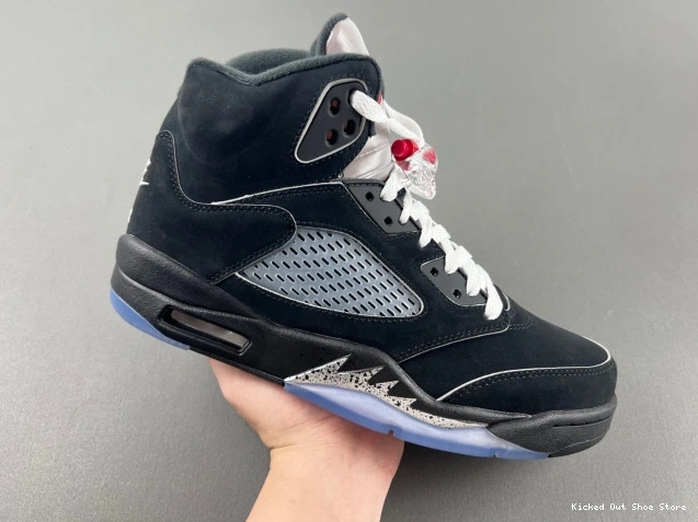 Kick Theory Metallic Black Jordan HF3975-001 5 Reimagined Air 0809
